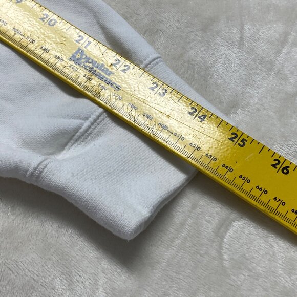 Nike Volleyball Hoodie White Just Do It Swoosh Logo Medium High School Sports - Picture 10 of 10